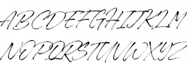 Rawless Schriftart Groß