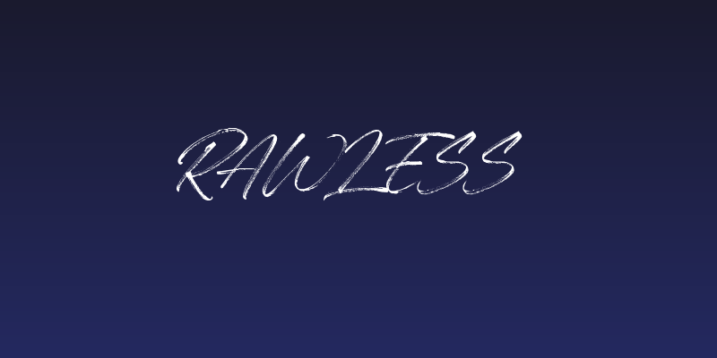 Rawless Social Header