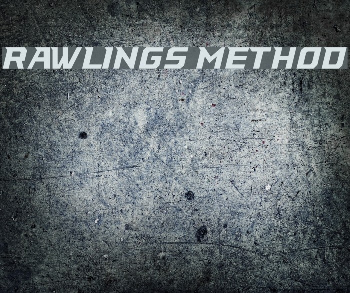 Rawlings Method Font examples