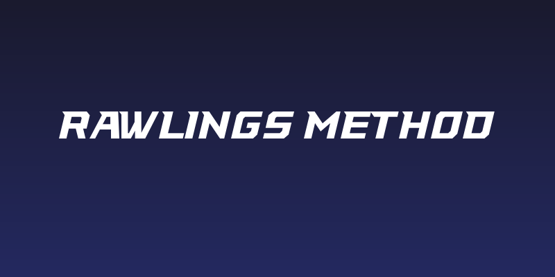 Rawlings Method Social Header