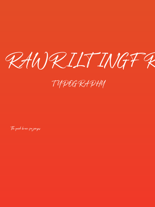 RawriltingFREE Poster