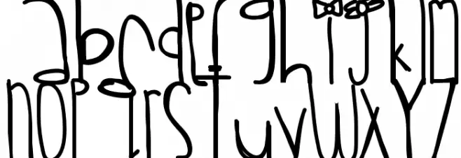 Rawrrr 字体 大写