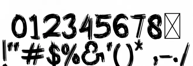 Rawyfidemo Font OTHER CHARS