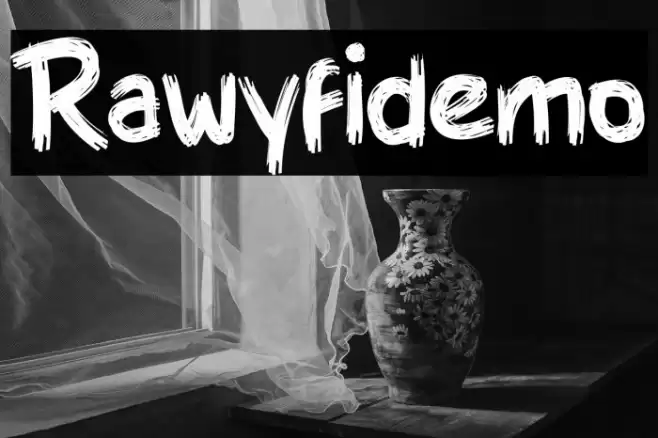 Rawyfidemo Font examples