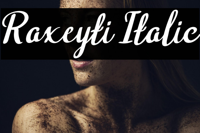 Raxeyti Italic Example 1