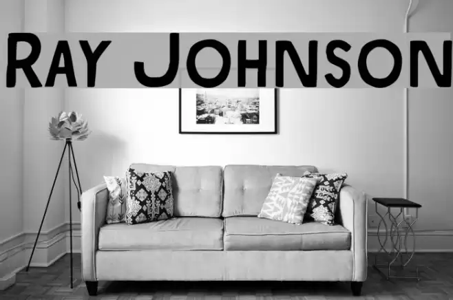 Ray Johnson Fonte examples