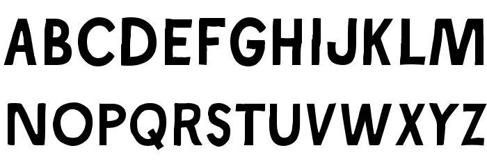 Ray Johnson Font LOWERCASE