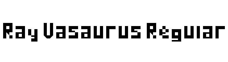 Ray Vasaurus Regular  Free Fonts Download