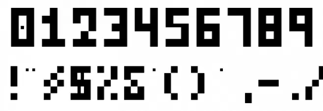 Ray Vasaurus Regular Font OTHER CHARS