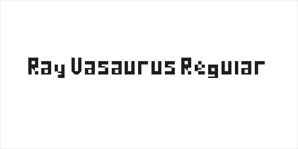 Ray Vasaurus Regular Logo