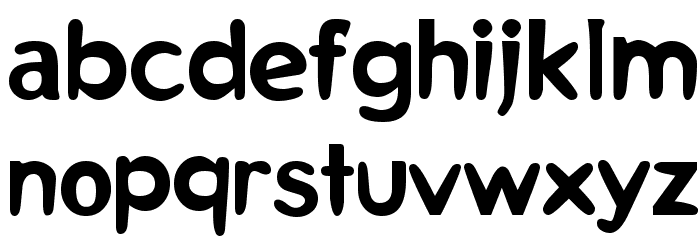 RayGun Font Litere mici