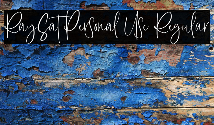 RaySat Personal Use Regular Example 2