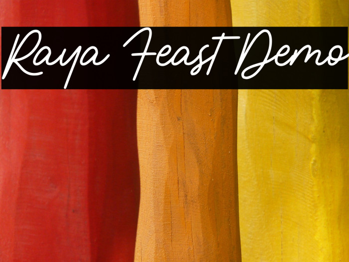 Raya Feast Demo Example 1