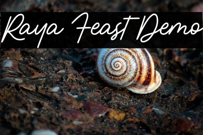 Raya Feast Demo Example 2