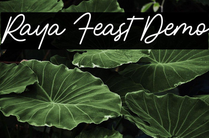 Raya Feast Demo Example 3
