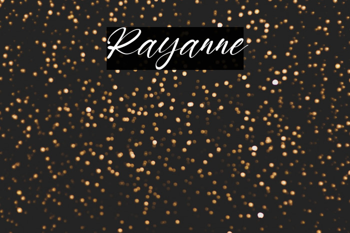 Rayanne Example 1