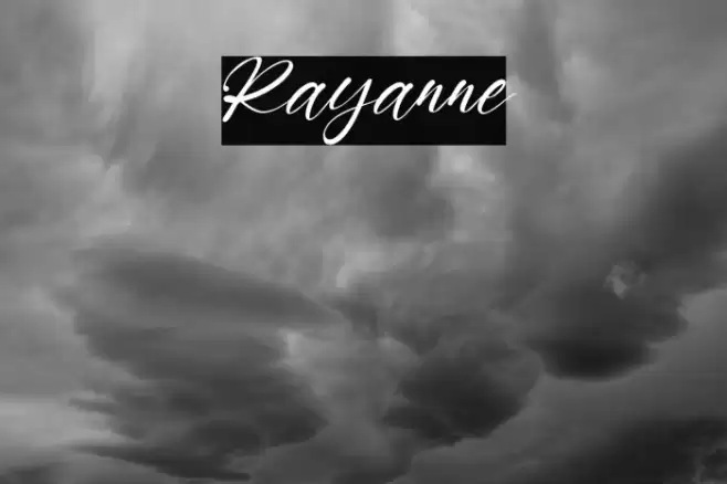 Rayanne Font examples