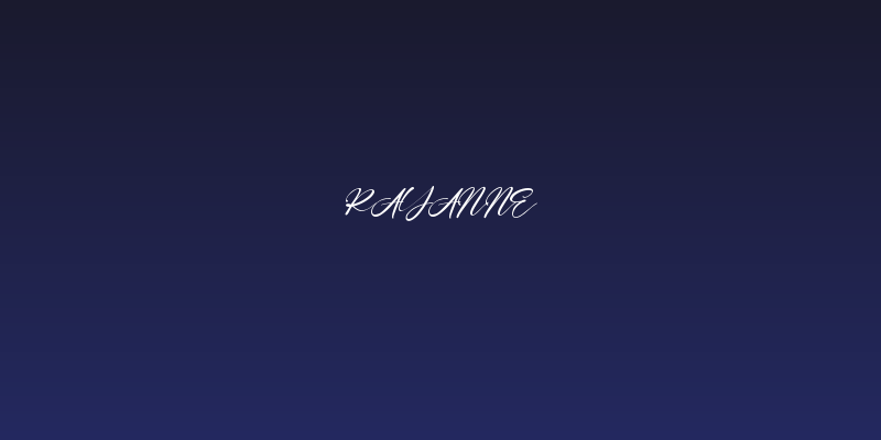 Rayanne Social Header