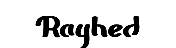 Rayhed  フリーフォントのダウンロード