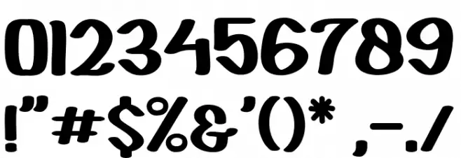 Rayhed Font OTHER CHARS