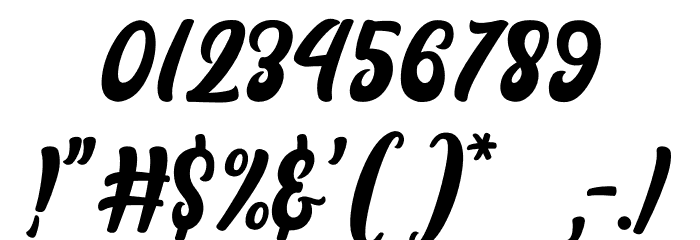 Rayhue Font OTHER CHARS