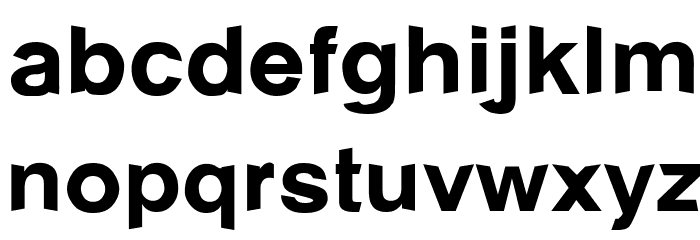 Rayjoe Font LOWERCASE