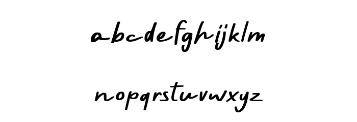 Rayleigh Demo Version Font LOWERCASE