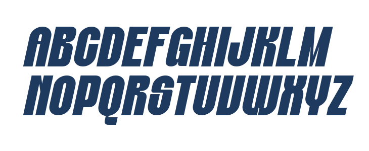 Rayllon DEMO Italic Uppercase