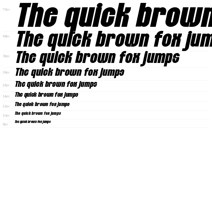 Rayllon DEMO Italic Waterfall
