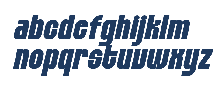 Rayllon DEMO Italic Lowercase