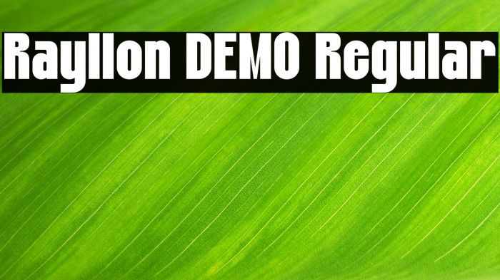 Rayllon DEMO Regular Example 1