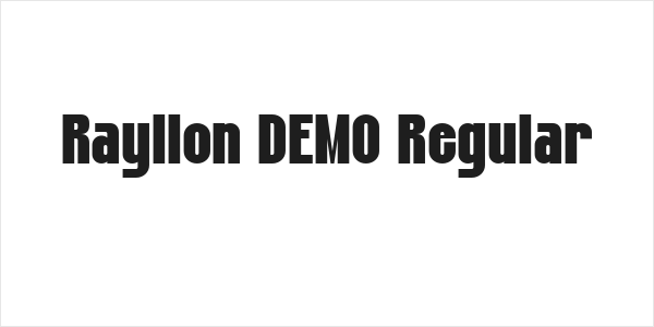 Rayllon DEMO Regular Logo