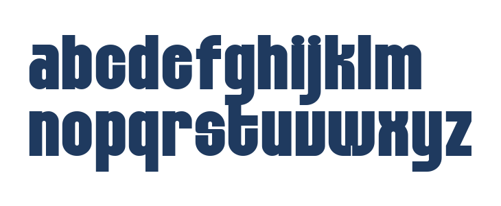 Rayllon DEMO Regular Lowercase