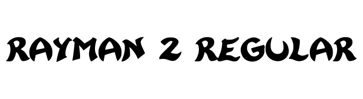 Rayman 2 Regular  Fuentes Gratis Descargar