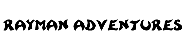 Шрифт adventure