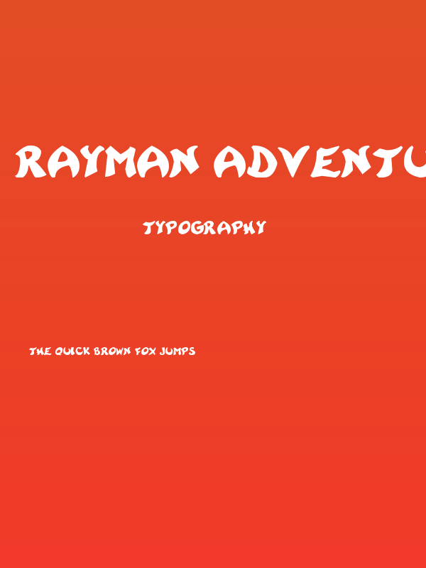 Rayman Adventures Poster