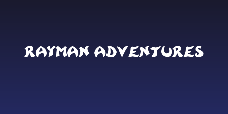 Rayman Adventures Social Header