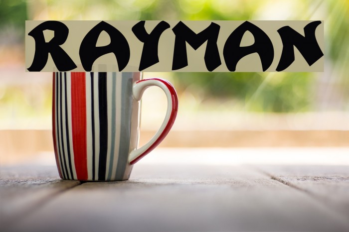 Rayman フォント examples