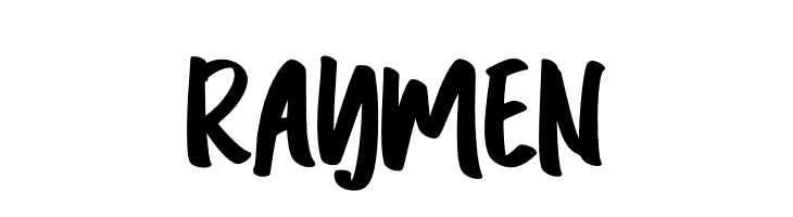 Raymen  नि: शुल्क फ़ॉन्ट्स डाउनलोड