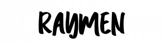 Raymen  フリーフォントのダウンロード