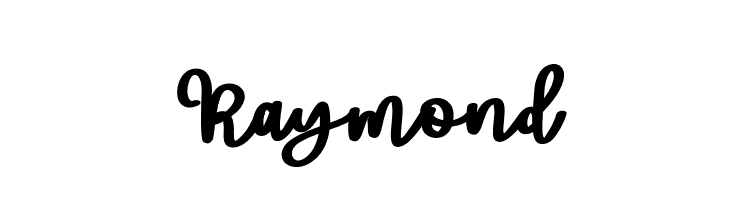 Raymond  Frei Schriftart Herunterladen