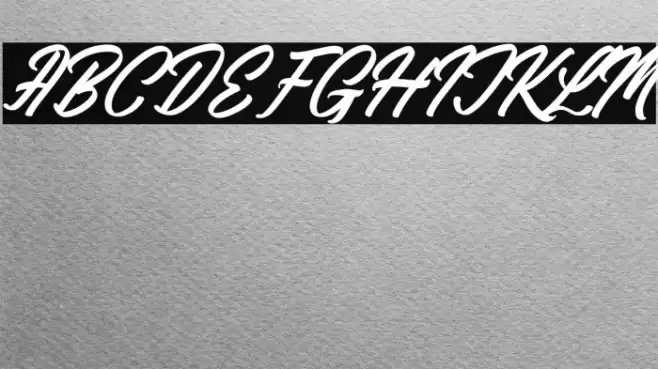 Raymont Qalimba Italic Font examples