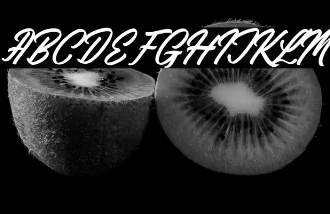 Raymont Qalimba Italic Font examples