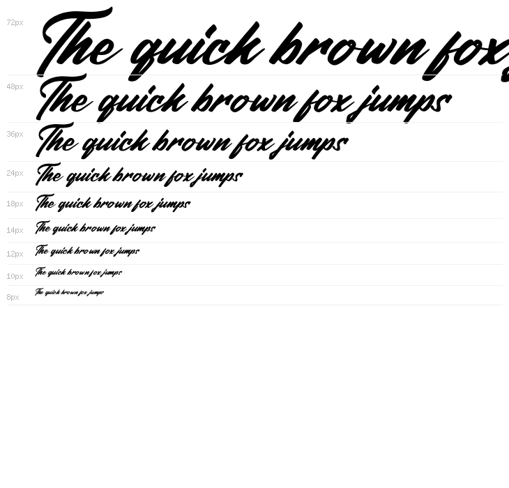 Raymont Qalimba Italic Waterfall