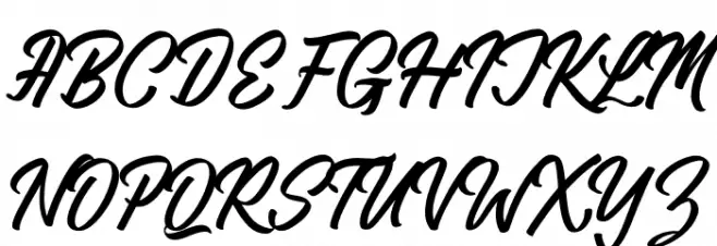 Raymont Qalimba Schriftart Groß