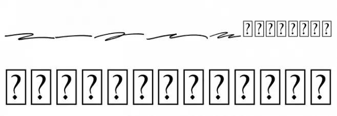 Raynoss Swash フォント 小文字