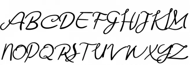Raysa Font UPPERCASE