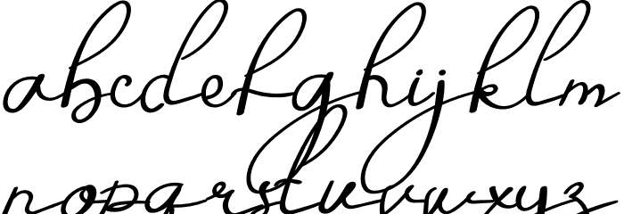 Raysa Font LOWERCASE