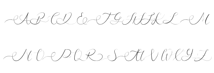 Raysha Moonly Demo Font OTHER CHARS