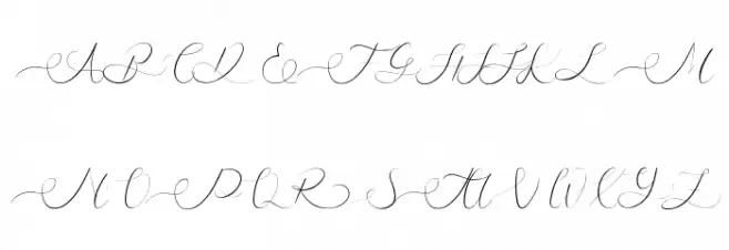 Raysha Moonly Demo Schriftart Groß